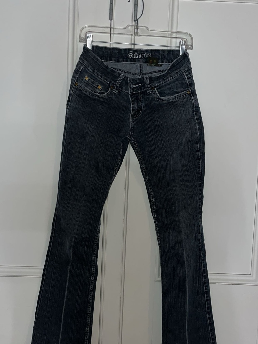 Suko Jeans Women's Black Flare Jeans